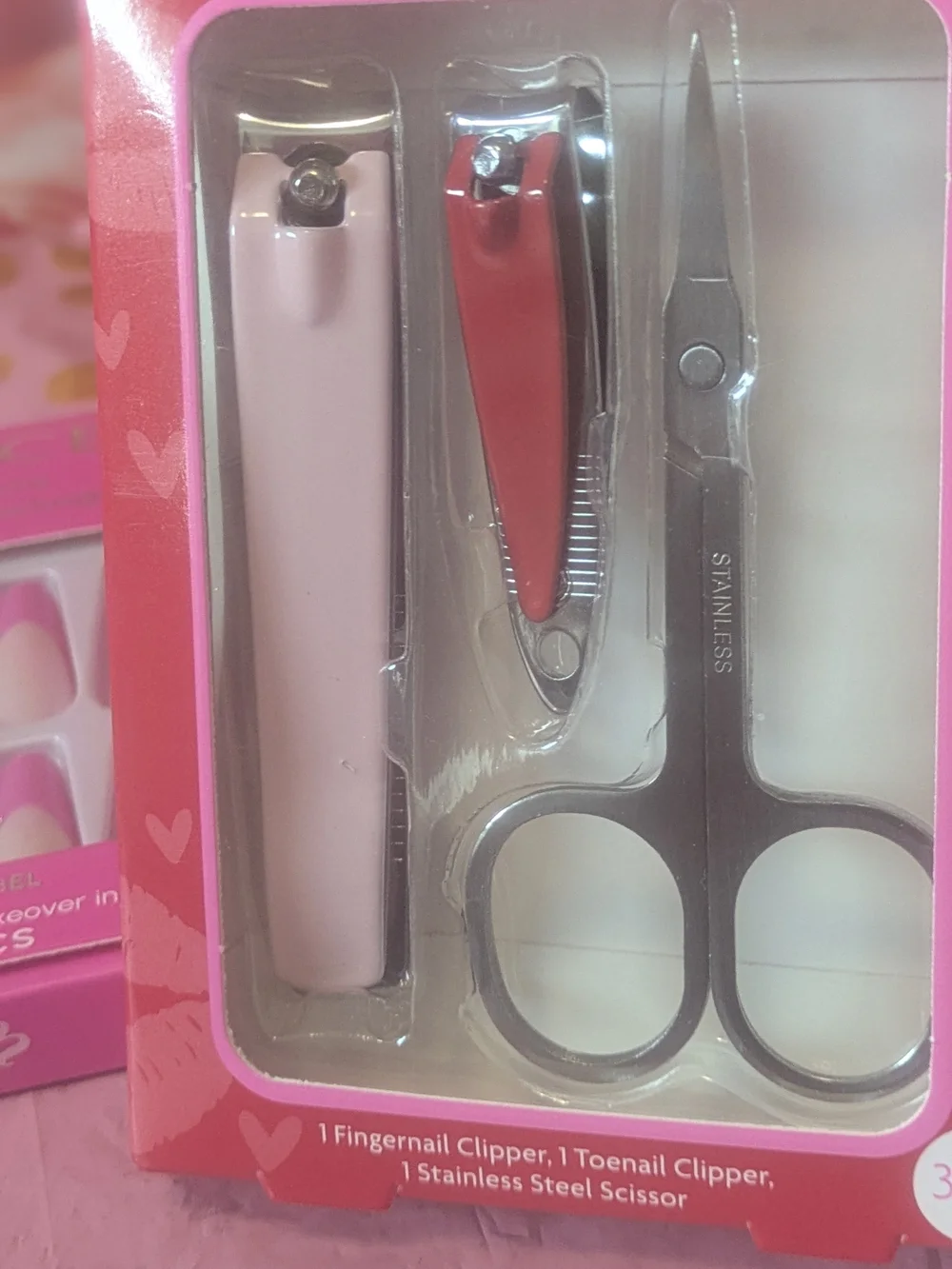 Sunice Pink Rebel 2-Minute DIY Nail Package - Pink Press-On Nails Manicure Set F